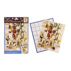 Аппликация - пазл объемными наклейками «Ирисы" - Фото 1