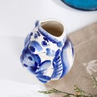 Подставка для зубочисток «Ёж», фарфор гжель - Фото 8