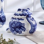 Сахарница фарфор «Кот», гжель - Фото 2