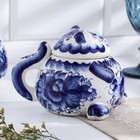 Сахарница фарфор «Кот», гжель - Фото 3