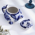 Сахарница фарфор «Кот», гжель - Фото 4