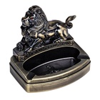 Зажигалка газовая, с пепельницей «Лев», пьезо - Фото 4