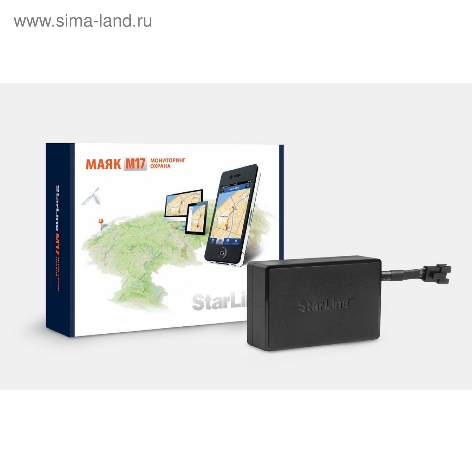 GSM/GPS-модуль Starline M17 , маяк, влагозащищенный (43696) - Купить по  цене от 6 780.00 руб. | Интернет магазин SIMA-LAND.RU