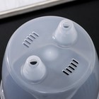 Кашпо для цветов со вставкой Plast-Avenue «Грация», 1.2 л, пластик, прозрачное - Фото 3