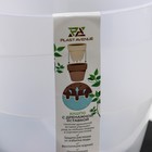 Кашпо для цветов со вставкой Plast-Avenue «Грация», 2 л, пластик, прозрачное - Фото 5