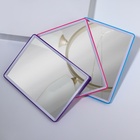 Зеркало настольное - подвесное, зеркальная поверхность 13,5 × 18,5 см, цвет МИКС - Фото 4