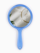 Зеркало с ручкой, двустороннее, с увеличением х2, 11.5×21 см, (d=10 см), МИКС - Фото 1