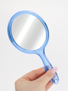 Зеркало с ручкой, двустороннее, с увеличением х2, 11.5×21 см, (d=10 см), МИКС - Фото 3