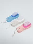 Пемза для педикюра с щёткой, с подвесом, 11 см, в коробке, МИКС - Фото 2