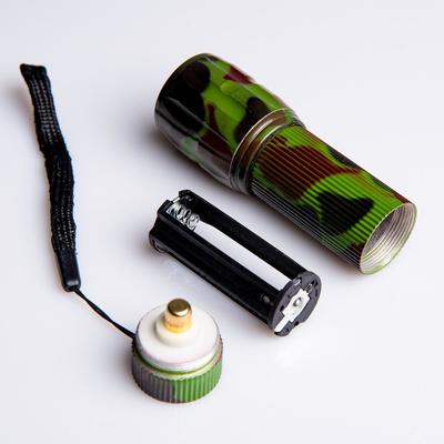 Фонарь ручной «Камуфляж», от батареек 3×ААА, 10×3.5 см