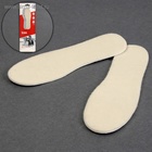 Стельки для обуви, универсальные, р-р RU до 48 (р-р Пр-ля до 46), 30 см, пара, цвет белый - Фото 2