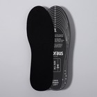 Стельки для обуви, теплоизолирующие, универсальные, 35-46 р-р, 29,5 см, пара, цвет чёрный - Фото 1