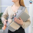 Рюкзак-кенгуру для малыша «Дискавери», 5 в 1, от 2 до 15 кг., цвет серый - Фото 2