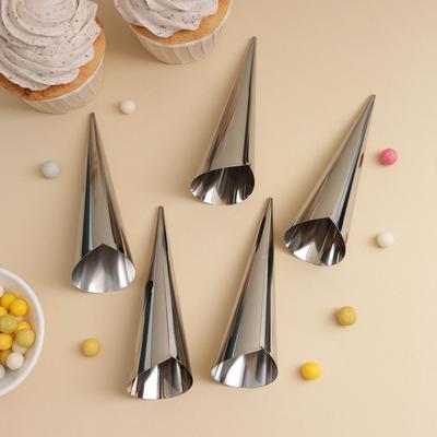 Набор форм для круассанов и трубочек Доляна, 5 шт, 11×3 см