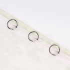 Кольцо для карниза, разъёмное, d = 26/30 мм, 10 шт., цвет серебряный - Фото 2