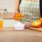 Соковыжималка Доляна, 11.5×8.5×9 см, пластик, белая - Фото 4