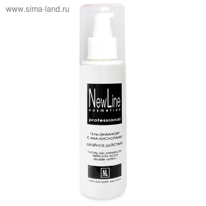 Гель-энхансер для лица New Line с AHA кислотами, 150 мл - Фото 1