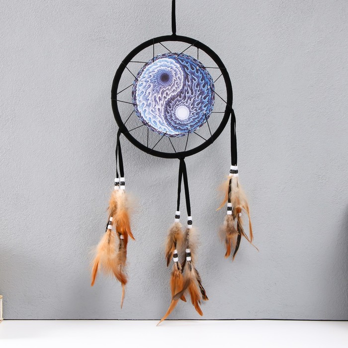 Ловец снов амулет «Инь-ян», 20×20 см - Фото 1