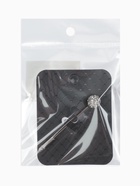 Булавка "Шамбала" классика, 5,5 см, цвет белый в серебре - фото 809463738