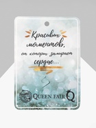 Брошь «Туфелька с цветами», молочно-белая в золоте - Фото 5