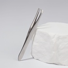 Пинцет скошенный, узкий, 8.5 см - Фото 2