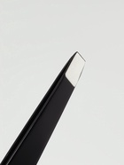 Пинцет скошенный, широкий, 9.5 см, чёрный - Фото 5