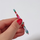 Пинцет прямой, узкий, 8.5 см, МИКС - Фото 5