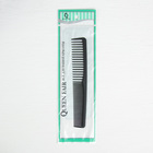 Расчёска антистатическая, комбинированная, цвет чёрный - Фото 4