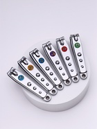 Кусачки книпсер педикюрные, с пилкой, 7.6 см, в коробке, МИКС - Фото 2