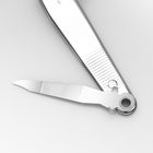 Кусачки книпсер педикюрные, с пилкой, 7.6 см, МИКС - Фото 4