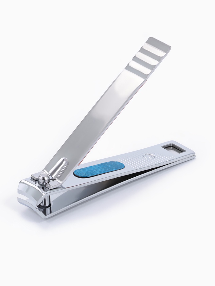 Кусачки книпсер педикюрные, с пилкой, 8 см, в коробке, МИКС - Фото 1