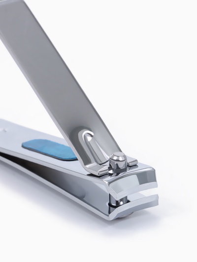 Кусачки книпсер педикюрные, с пилкой, 8 см, в коробке, МИКС