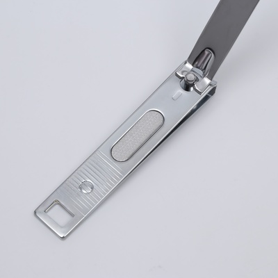 Кусачки книпсер педикюрные, с пилкой, 8 см, в коробке, МИКС