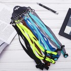 Шнурок для очков, широкий текстиль, затягивается, МИКС - Фото 1