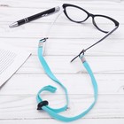 Шнурок для очков, широкий текстиль, затягивается, МИКС - Фото 2