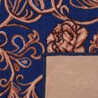 Палас Гвоздика, размер 250х500 см, цвет синий 500, 195 г/м2 - Фото 2