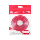 Клейкая лента TORSO, прозрачная, двусторонняя, акриловая, 6 мм × 5 м - Фото 3