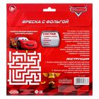 Фреска песком, блёстками и фольгой "Быстрее молнии", Тачки, бонус: игра - Фото 5