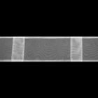 Лента шторная широкая, ширина 100мм, 3м, цвет белый - Фото 1