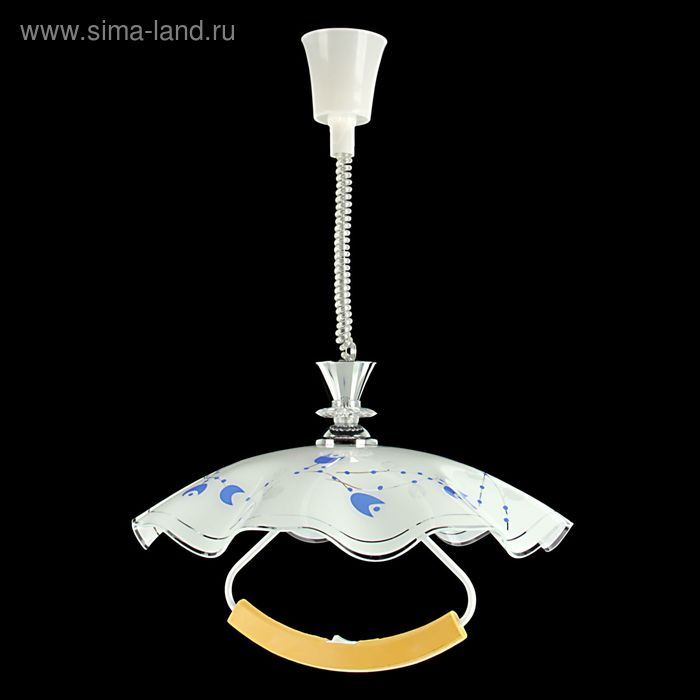 Светильник потолочный "Лора" волна Е27 40х40 см - Фото 1