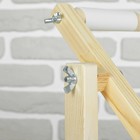 Пяльцы-рамка для вышивания, 20 × 20 см, с подставкой, цвет светлое дерево - Фото 3