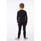 Комплект для мальчика (джемпер, кальсоны), рост 140 см, цвет чёрный - Фото 10