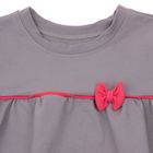 Платье для девочки "Кокетка", рост 98-104 см, цвет серый МИКС 1020_Д - Фото 3