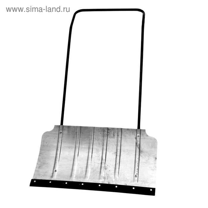 Движок алюминиевый, размер ковша 43 × 75 см, металлическая планка - Фото 1
