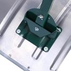 Движок алюминиевый, размер ковша 42 × 75 см, металлическая планка, резиновые ручки, на колёсах d = 25 мм - Фото 13