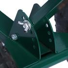 Движок алюминиевый, размер ковша 42 × 75 см, металлическая планка, резиновые ручки, на колёсах d = 25 мм - Фото 7