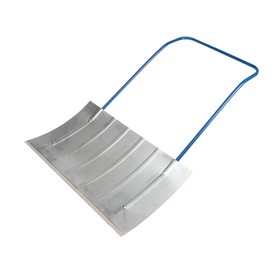 Движок для уборки снега, оцинкованный ковш 430 × 750 мм, металлическая планка, металлическая ручка цвет МИКС