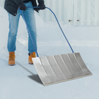 Движок для уборки снега, оцинкованный ковш 430 × 750 мм, металлическая планка, металлическая ручка цвет МИКС - Фото 4
