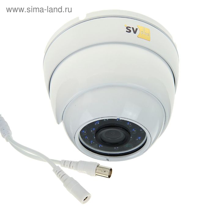 Видеокамера антивандальная SVplus VHD610, 1 Мп, ИК 15 м - Фото 1