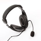 Наушники SmartBuy COMMANDO, игровые, полноразмерные, микрофон, 3.5 мм, 2.5 м, черные - Фото 1